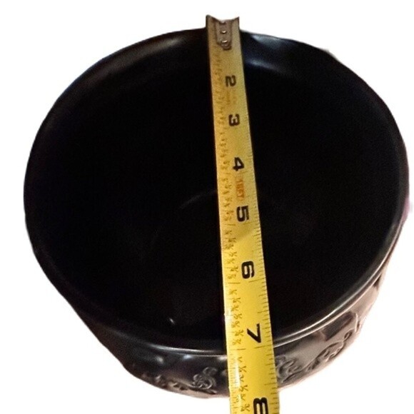 Magenta Ceramic Happy Halloween Cauldron - Picture 8 of 11